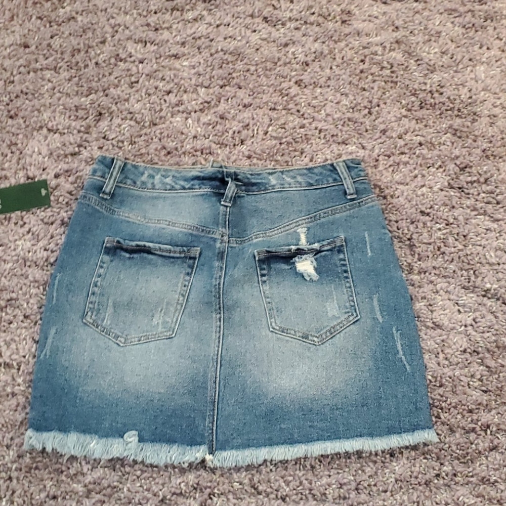 Wild Fable women's distressed skirt size 8 - Picture 2 of 14